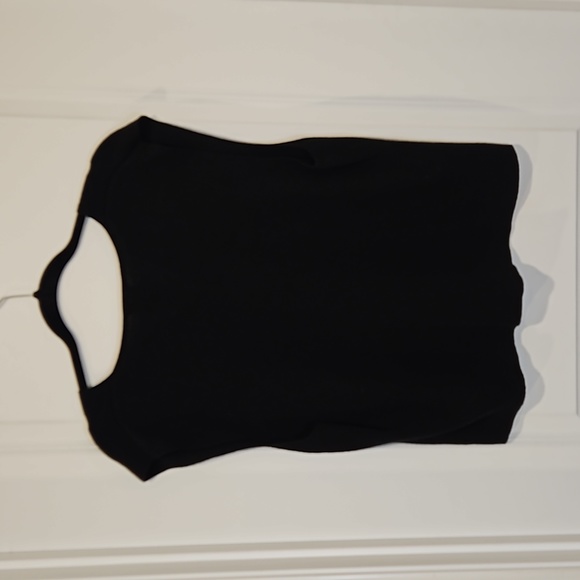 Koret Black Floral Embroidered Sweater Vest size L - Picture 2 of 10